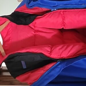Columbia Blue and Red Jacket
